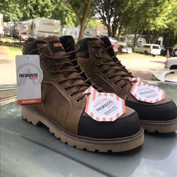 NEVADO “Cross Street” Steel Toe Boots