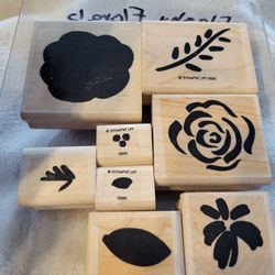 Rubber stamps flashy Florals stampin Up