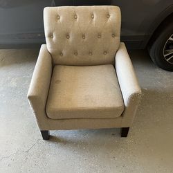 ARMCHAIR COUCH • LIKE NEW