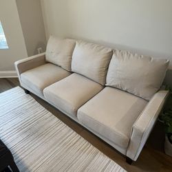76” Couch w/storage