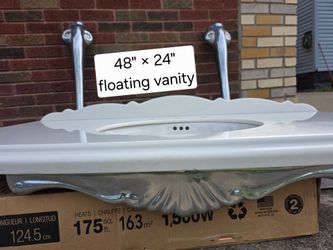 Vanity 48" (chrome front)