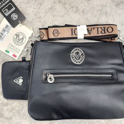Valentino Orlandi Crossbody Bag With Cardholder Wallet