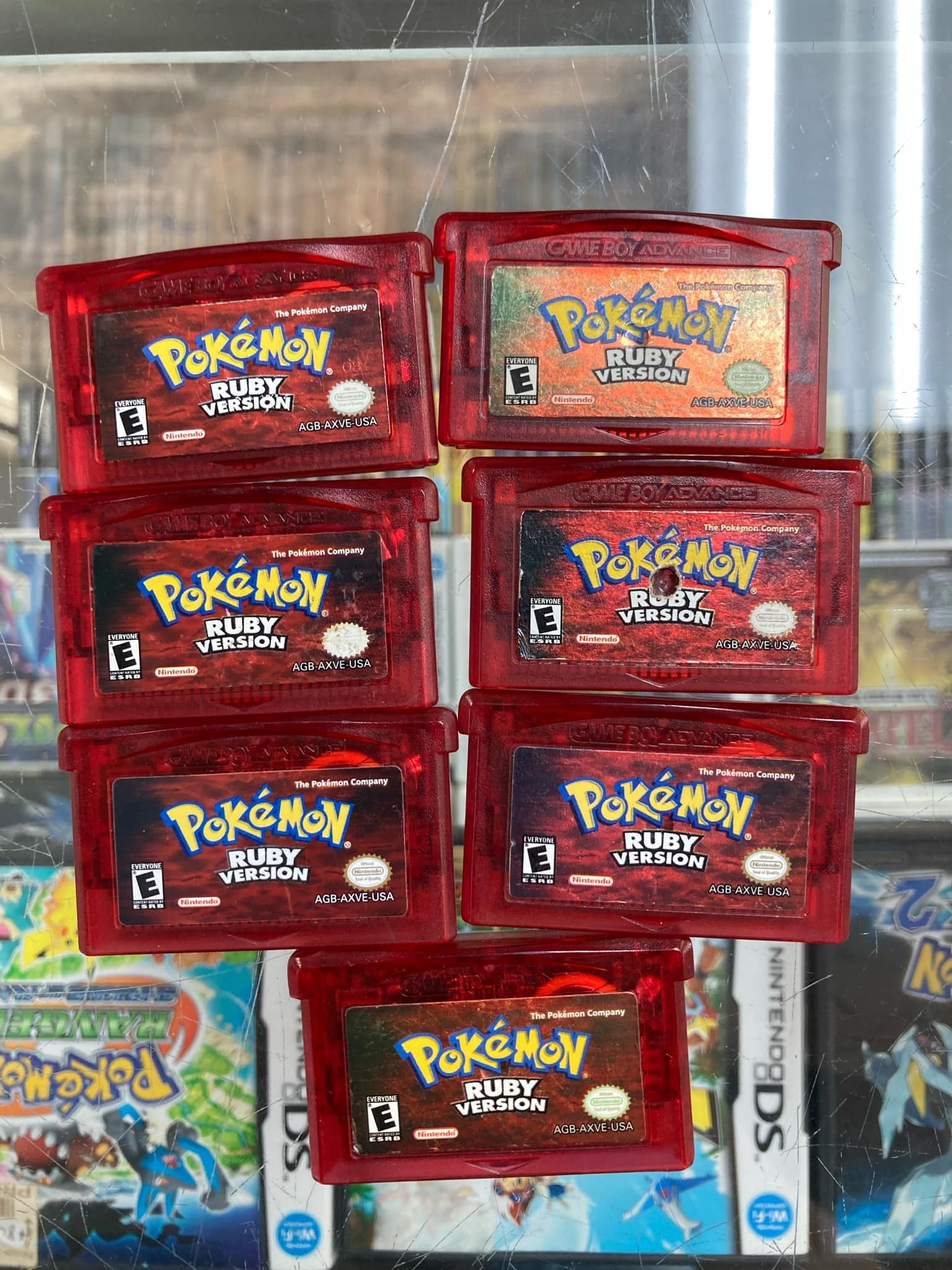 Pokemon Ruby GBA Authentic $110-$120 Each Gamehogs 11am-7pm
