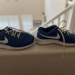 Blue Nikes