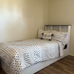 Twin Size Bed And Bed Frame