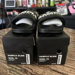 SamplIND Black Slide Size: Men’s 10.0