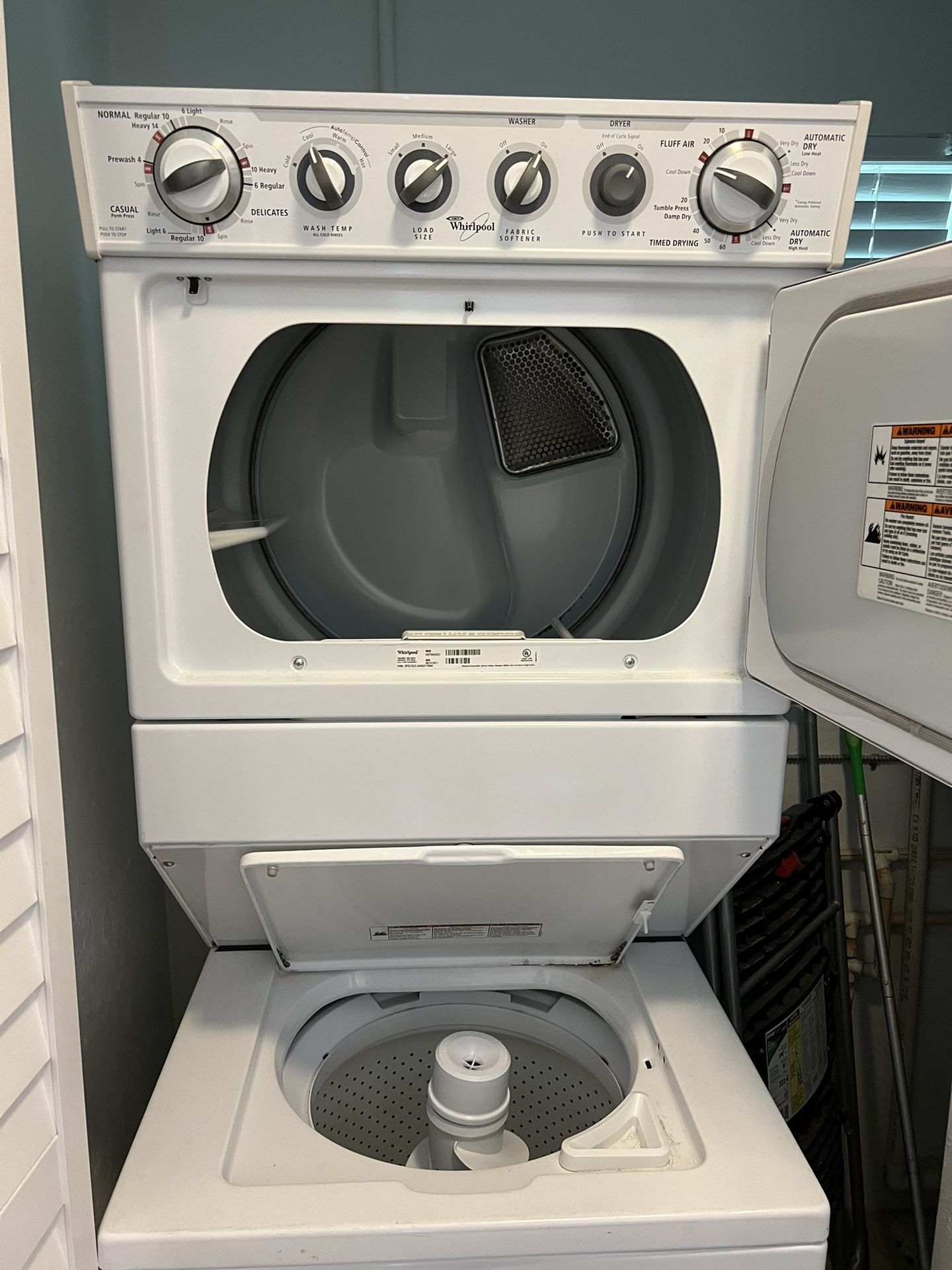 Stack Washer And dryer
