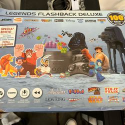 At games Legends Flashback Deluxe Video Game Console
