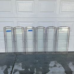 Professional Leaded Glass Panels (6)