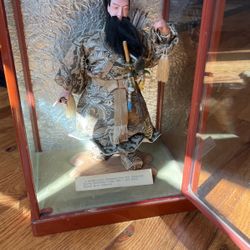 Japanese Ceremonial Nobleman, Antique Doll
