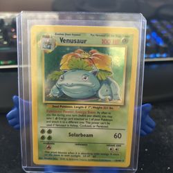 Pokemon Base Venusaur MP