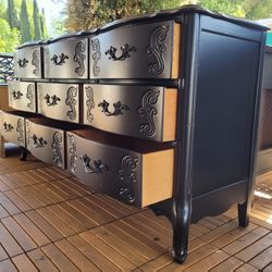 Gorgeous Vintage Wood Dresser 