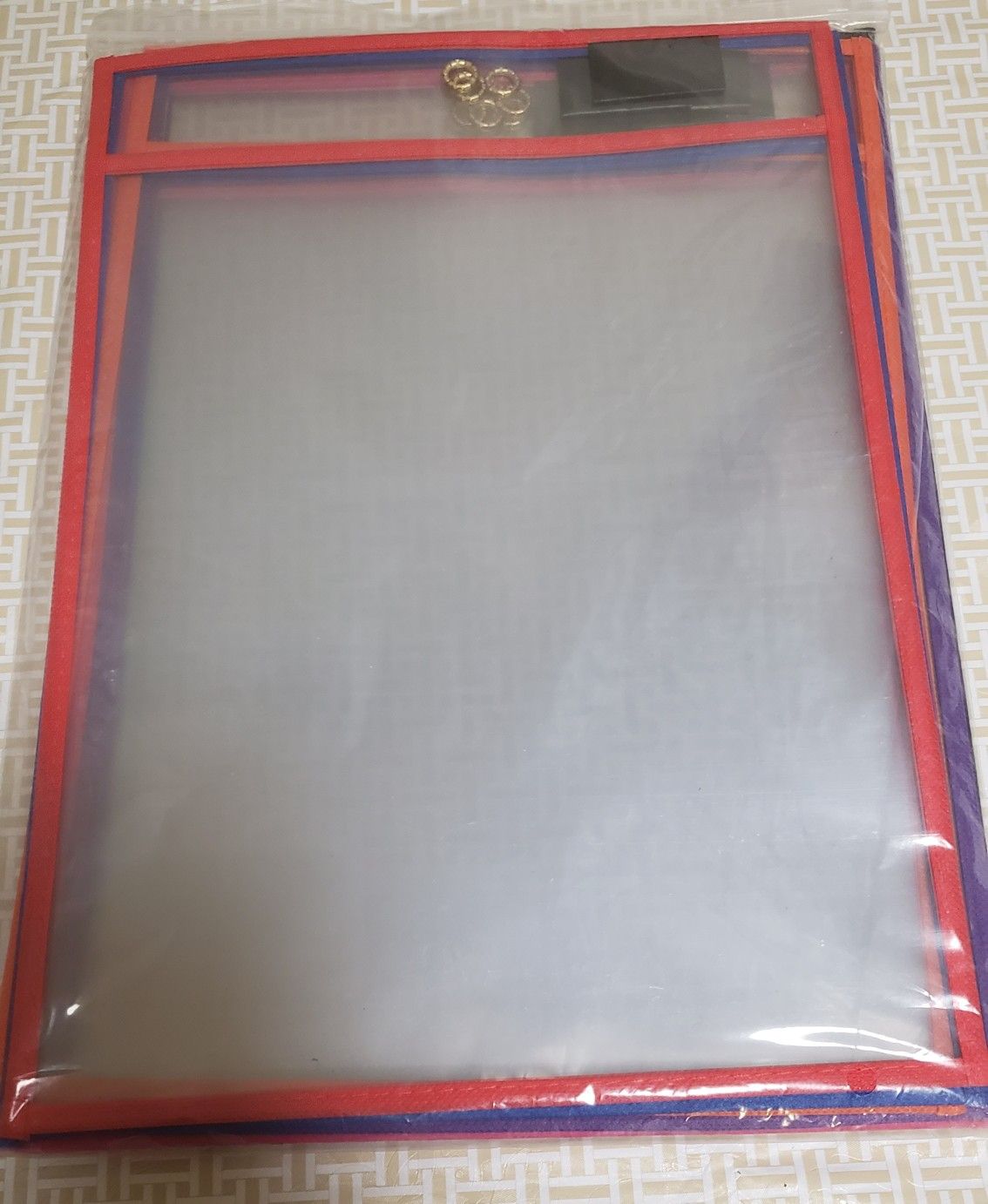 Dry erase packet 10 pack reusable