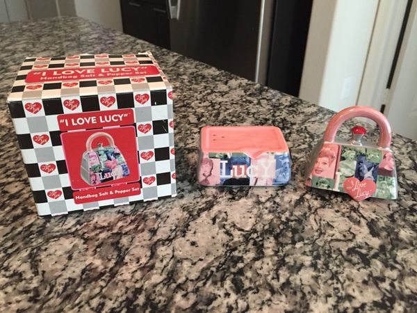 I Love Lucy Handbag Salt And Pepper Set For In Kingsford Mi I Love Lucy Handbag Salt And Pepper Set For In Kingsford Mi Offerup