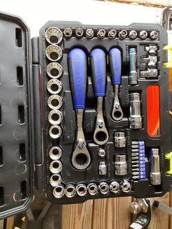 Kobalt 49-Piece Xtreme Access Pass-Through Socket Set SAE/Metric #379758