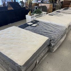 French Air Mattress Box Ring Bunk Bed, Queen King Full