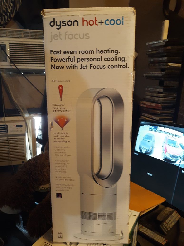 Dyson cooling and heating fan combo