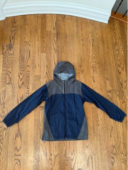 Size Youth Medium 10 / 12 Columbia Glennaker Hooded Waterproof Windbreaker Jacket