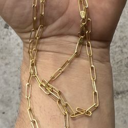 Cadena 18k con dije 11.6g