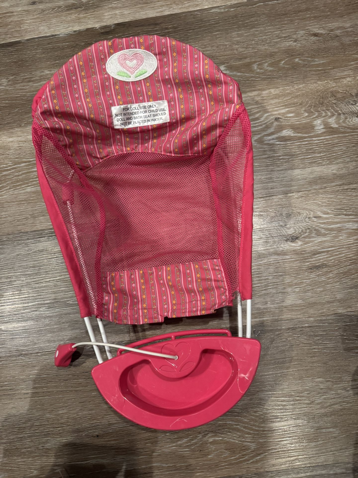 American Girl Bitty Baby Bath Seat
