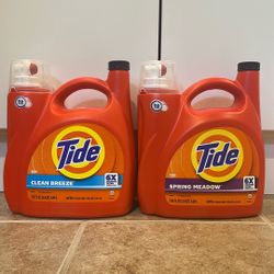Tide detergent 125 oz: 2 for $33
