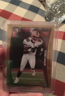Jerry Rice 49ers Collector card
