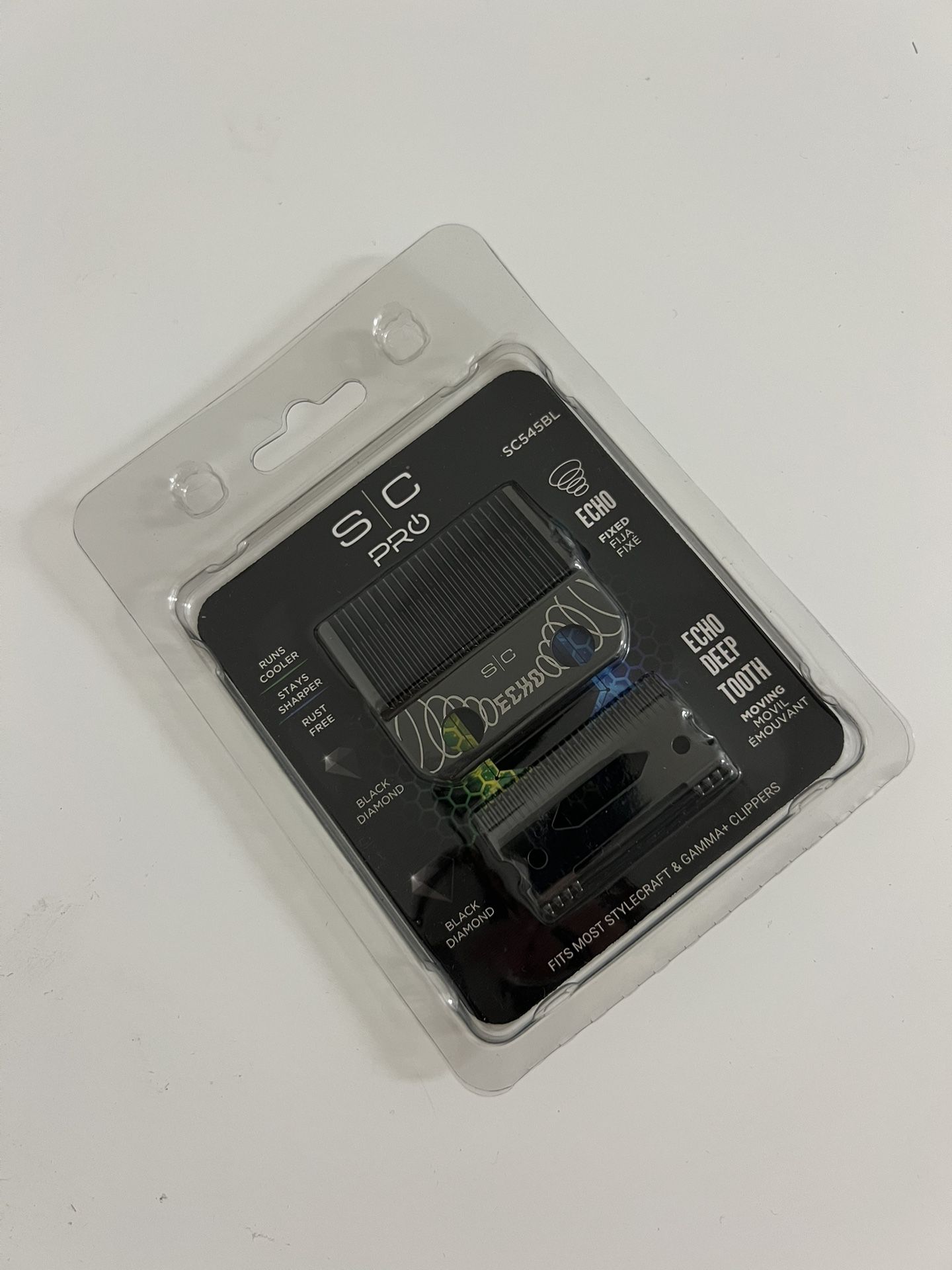 Stylecraft ECHO DLC Fixed Clipper Blade & Deep Tooth Cutter Set