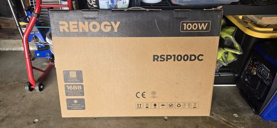 Solar Panel: Renogy RSP100DC