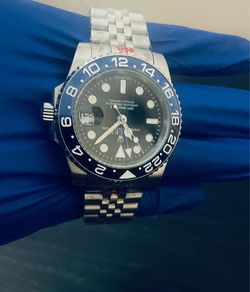 Cool blue watch
