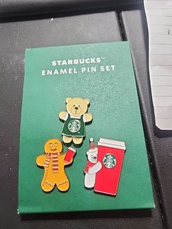 Starbucks Enamel Pin Set