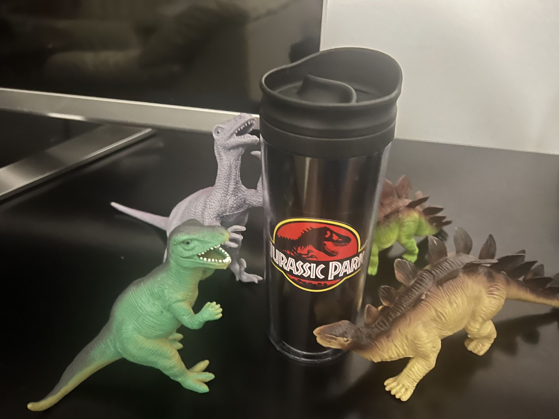 Dinosaurs 🦕 And Jurassic Park Cup (NEW) 