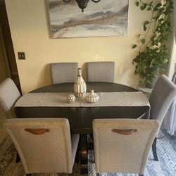 Dining Table With 6 Chairs 