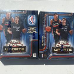 2025/26 Topps Chrome Update Series Mega Boxes (NBA/Basketball Cards)