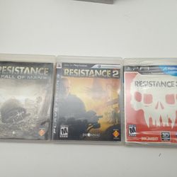 Ps3. PlayStation. Resistance. Trilogy 