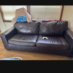 Leather Couch