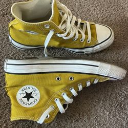 Mustard Yellow Converse