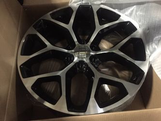 24" brand new Chevrolet wheels