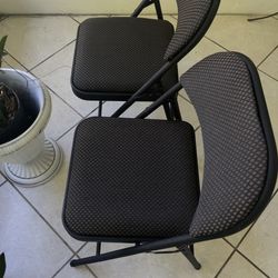 Comfortable Folding Chair  Set Of 2 , For Sale ! Sillas Plegable Para La Venda !