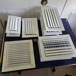 White AC Grilles Lot -
Excellent condition