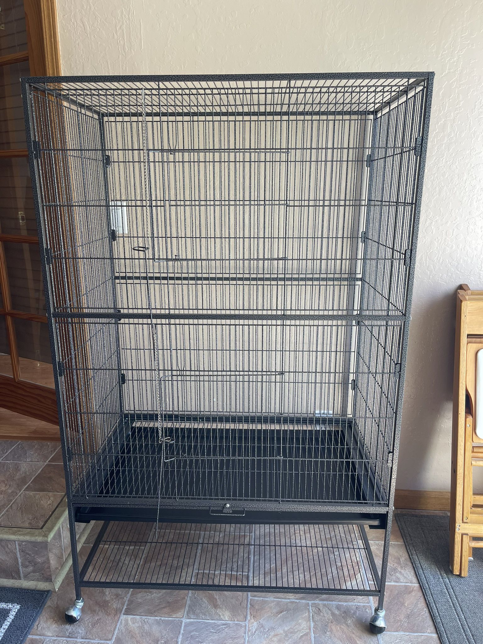 Assembled Extra Large Bird Cage And/or Bird Supplies 