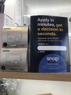 Godox iT30 Pro Flash For Sony/Canon (Located In Downey, CA)