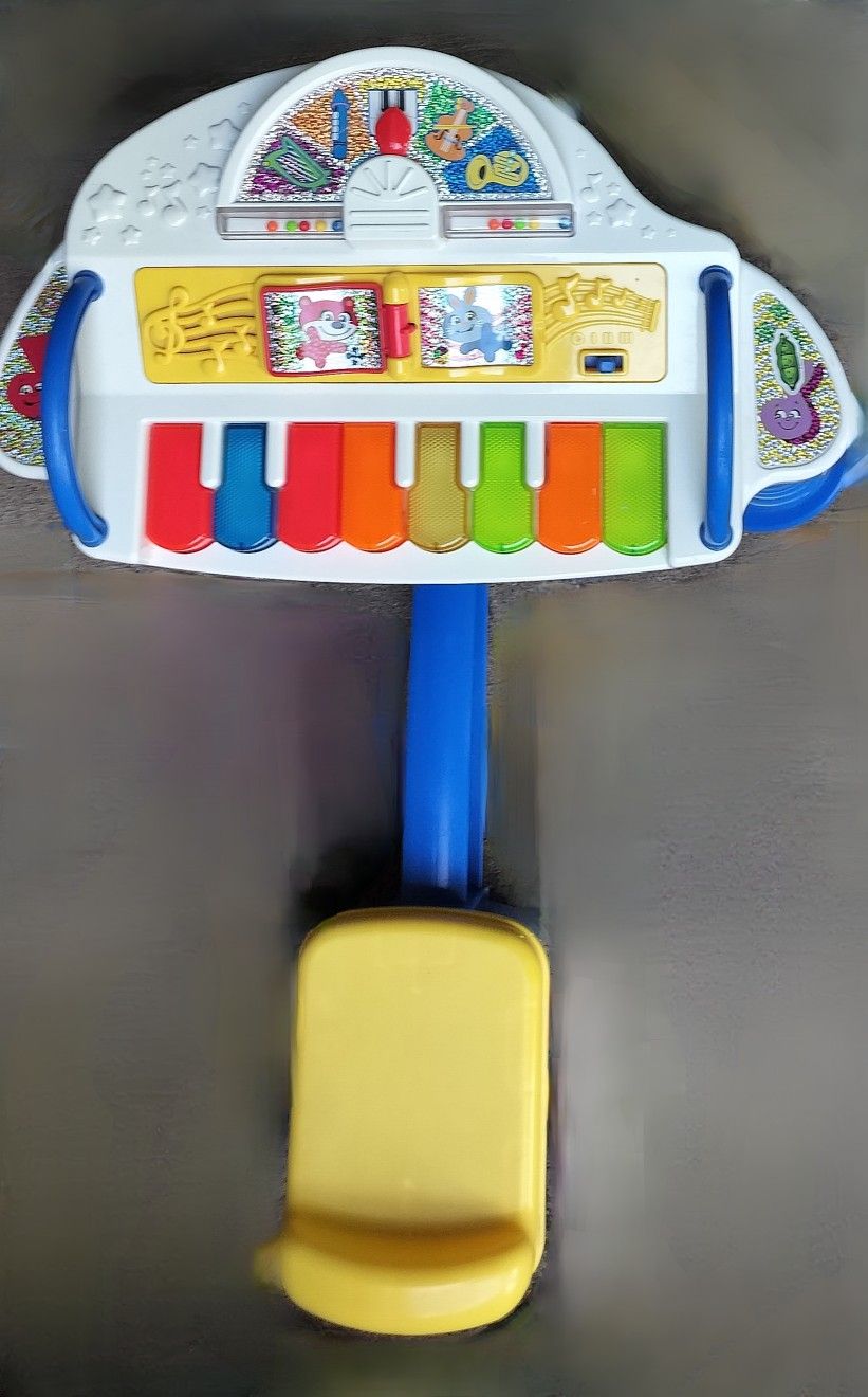 Fisher price rock and play piano sale