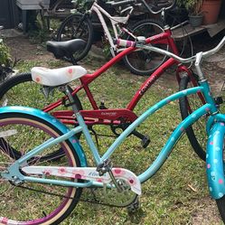 NICE ELECTRA PAIR 3 SPEED HIS TOWNIE HERS ELECTRA LIKE NEW