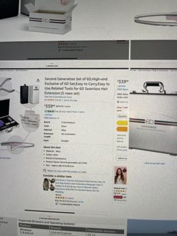 Second generation set of six high-end ex exclusive of 60 set easy to carry easy to use related tools for 60 seamless hair extensions