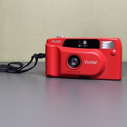 Vivitar PS120 35mm Film Camera - Untested 