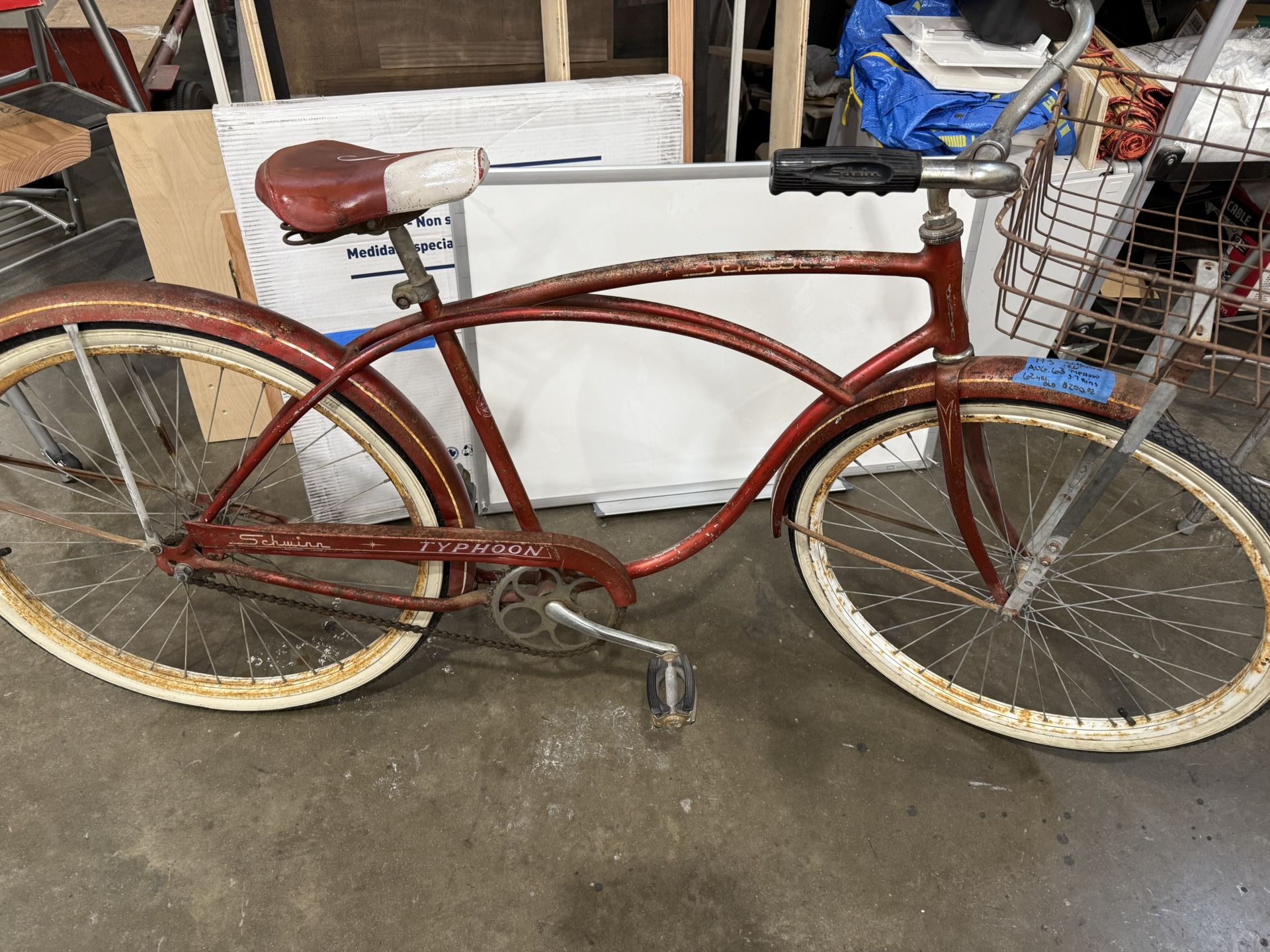 Schwinn Typhoon 1963 Original Paint Vintage. Chevy/ Impala/SS