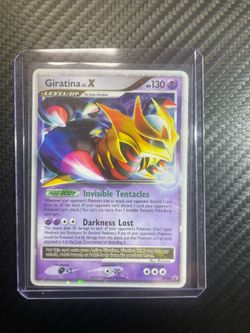 Pokémon Cards Giratina LV.X Diamond and Pearl