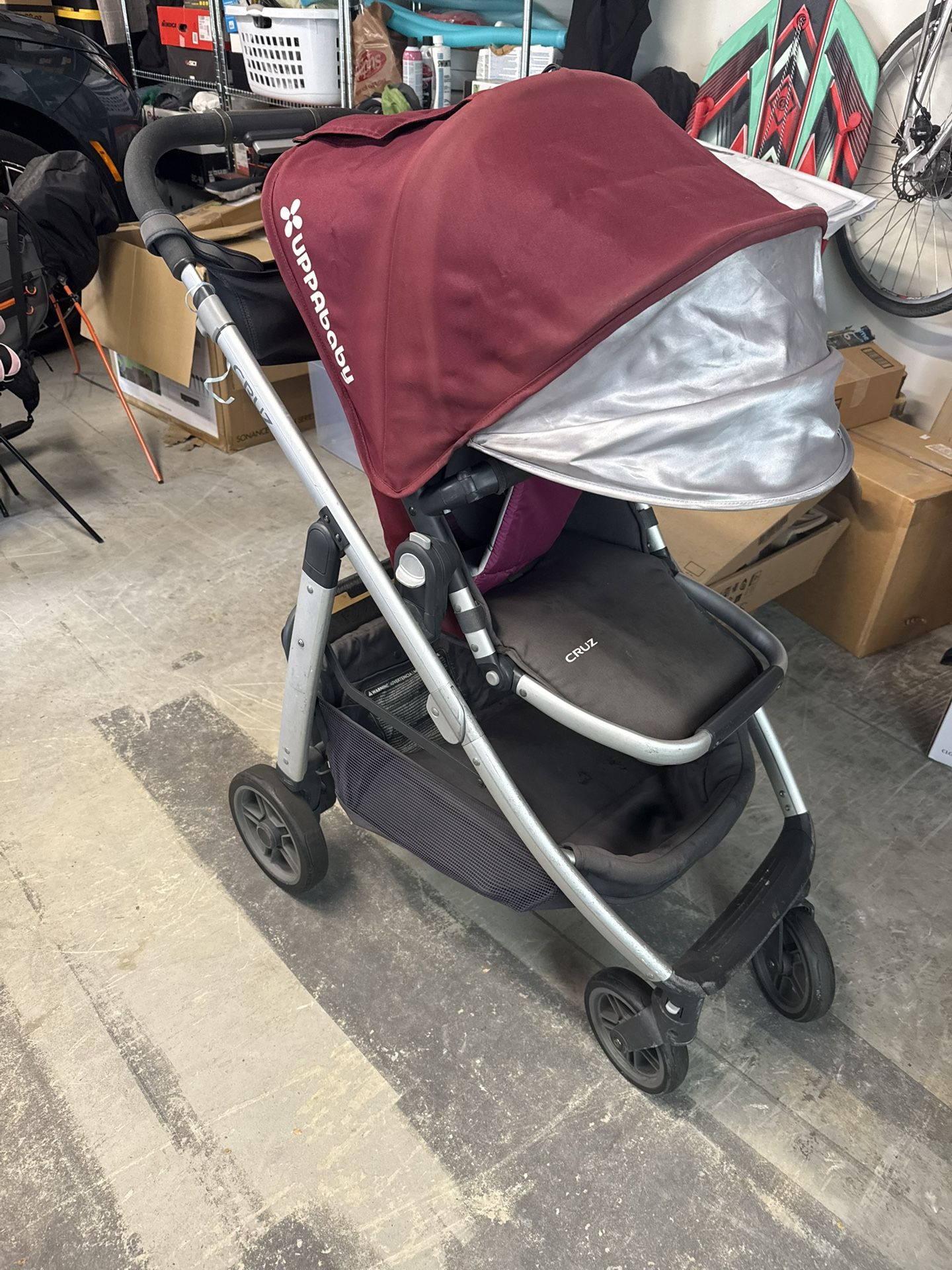 Uppababy Cruz Stroller Including Piggy Tail