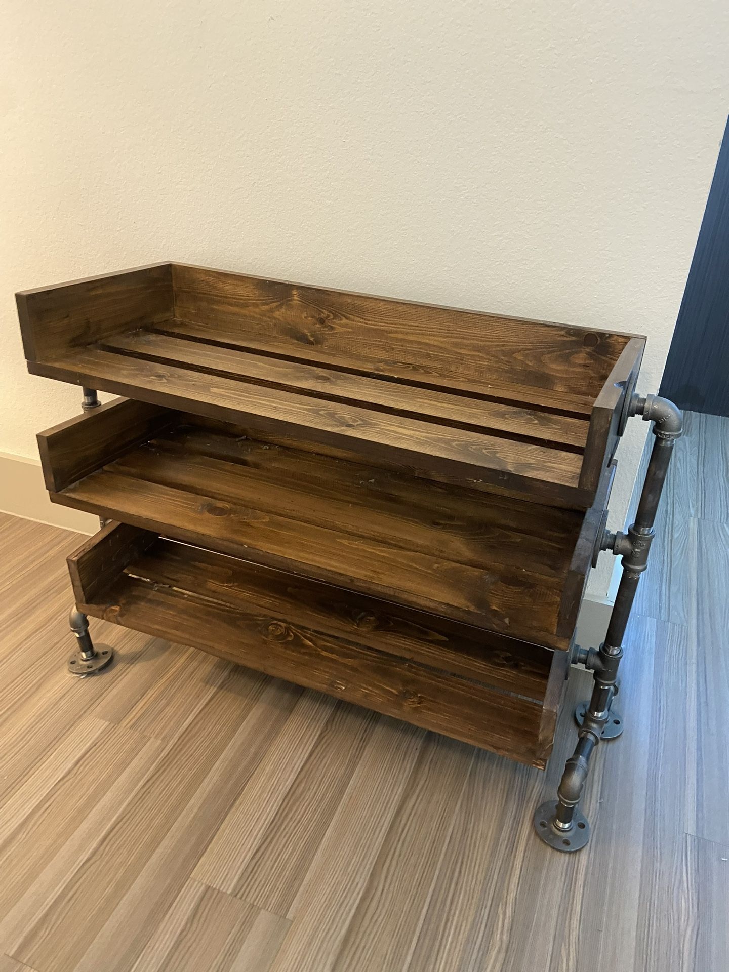 Rustic Shoe Rack