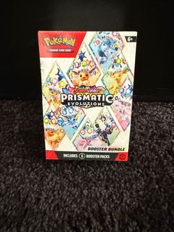 Pokémon Scarlet & Violet Prismatic Evolutions Booster Bundle